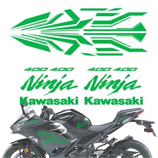 สติกเกอร์ ลาย Kawasaki Ninja 400 สําหรับตกแต่งรถจักรยานยนต์