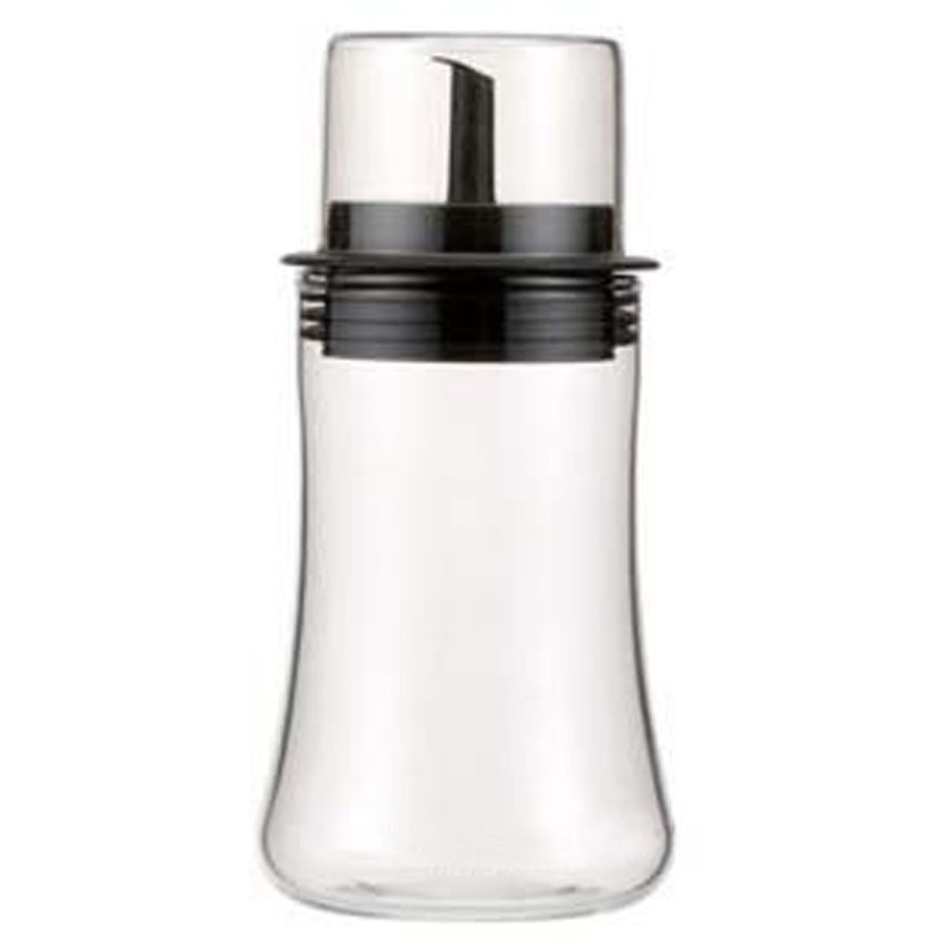 iwaki KT5031-BK ขวดใส่เครื่องปรุงแบบญี่ปุ่นขนาด 120 ml. - สีดำ(ส่งฟรี) φ5.8×H12cm