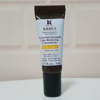 Kiehls Powerful Strength Line-Reducing Concentrate 5ml ช่วยฟื้นฟูผิวพรรณให้คืนความกระจ่างใส ริ้วรอยและจุดด่างดำ