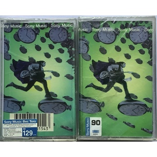 Cassette Tape เทปคาสเซ็ตเพลง Joe Satriani อัลบั้ม Time Machine รวมเพลง  Studio + Live สองม้วนคู่ ลิขสิทธิ์ ซีล