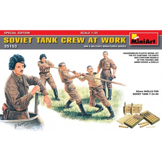 MiniArt 1/35 MI35153 SOVIET TANK CREW AT WORK