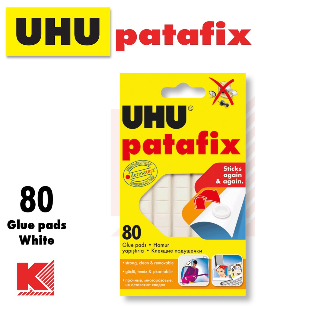 UHU Patafix กาวดินน้ำมัน Glue Pads มีให้เลือก 4 แบบ