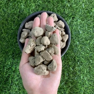 หินภูเขาไฟ 500กรัม 000,00,01,02,1-2 วัสดุปลูกผสมดิน เพิ่มความโปร่งให้ดิน หินภูเขาไฟ พัมมิส