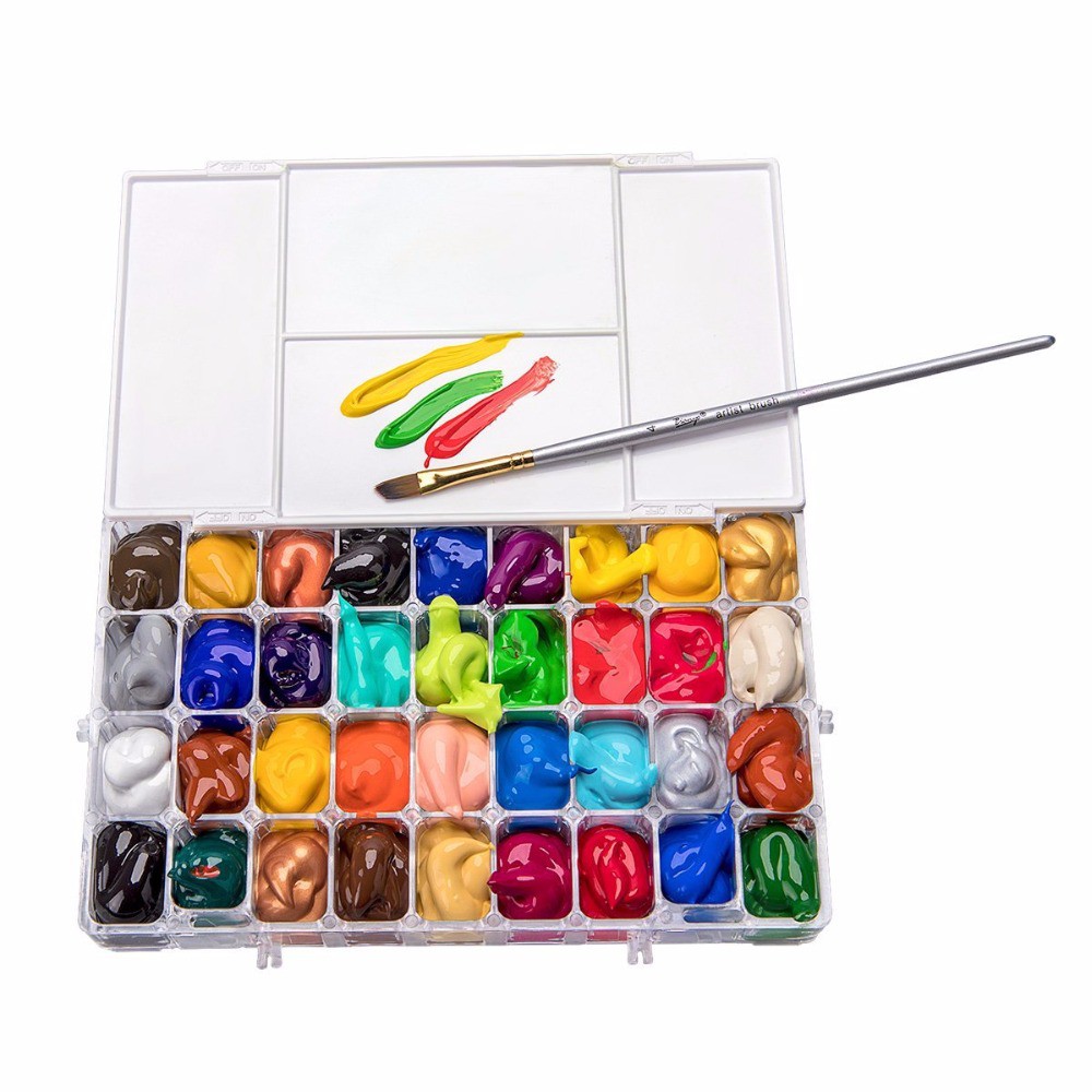 SeamiArt กล่องเก็บสีน้ํามัน / อะคริลิค / Gouache 24 / 36 ช่อง ราคา ถูกที่สุด ดีลบีเคเค แกลเลอรีภาพที่ 7