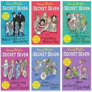 พร้อมส่ง🔥 Secret Seven ภาพสี ชุด 6 เล่ม จาก Enid Blyton