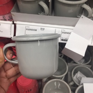 EGENDOM แก้วมัค อินาเมล จุ 360 ml. สีเทา IKEA