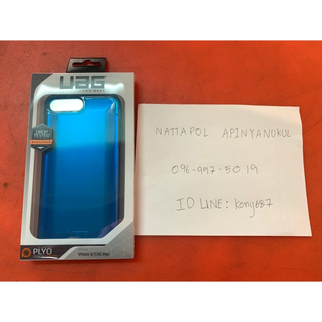 เคส UAG Plyo Series สีฟ้า iPhone 8/7/6s Plus