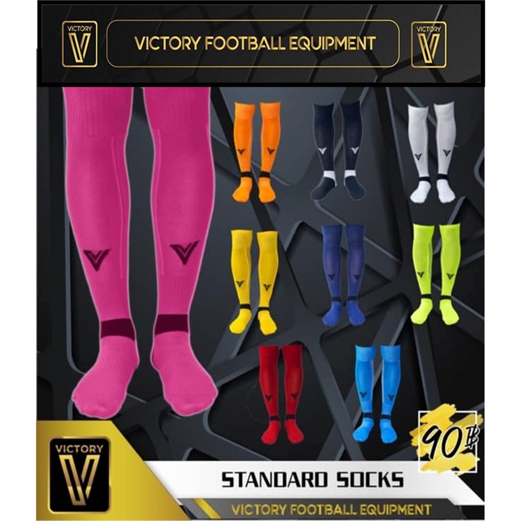 ถุงเท้าฟุตบอล Victory,H3,TPS,ตัวถูก ของแท้100% รุ่นFootballSocks ลดราคาพิเศษ ราคาถูกมากๆ​ ใช้โค้ดส่งฟรีได้