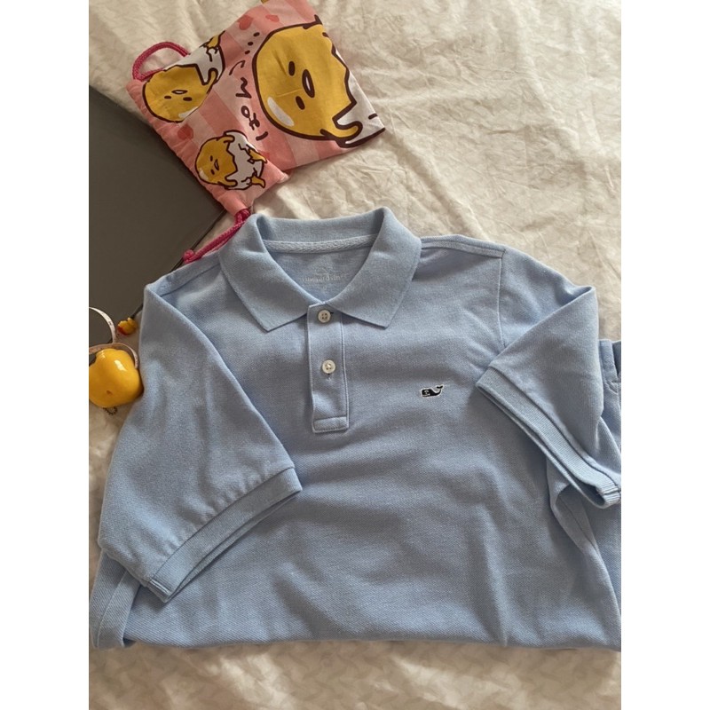 summersalt เสื้อเชิ้ตโปโล brand vineyard vines จากอเมริกา งานปักปลาวาฬเล็ก