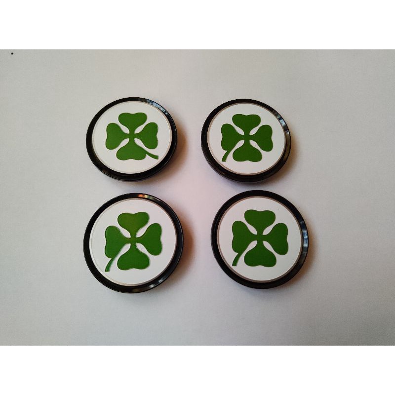 Alfa romeo sport rim hubcaps cloverleaf 4pc 155 156 147