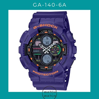 Casio G-shock รุ่น GA-140-6A GA-140-6 GA-140 GA-140-6ADR Mens Watch