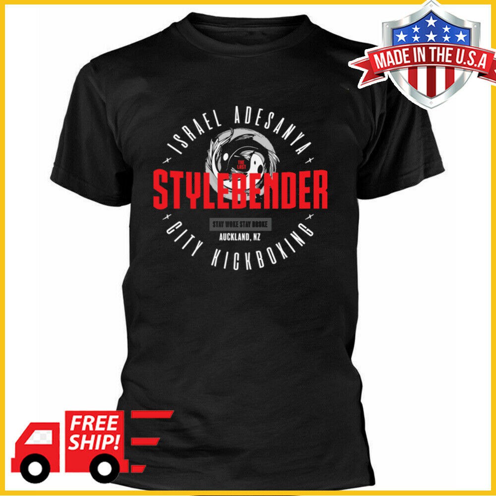 เสื้อยืดผ้าฝ้าย 100% พิมพ์ลาย Israel Adesanya Ufc Fighter The Last Stylebender ของขวัญวันเกิด สําหรั