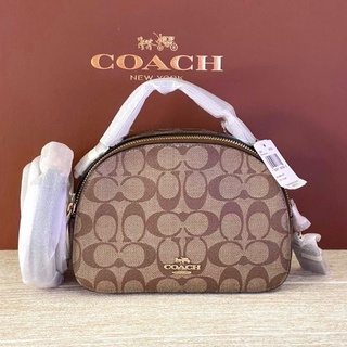 ของแท้100%⚡️ พร้อมส่งที่ไทย👜COACH Serena Satchel ขนาดกำลังดี ทรงสวย สะพายน่ารักก