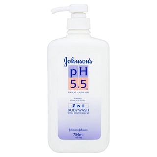 Free Delivery Johnson PH 5.5 2in1 with Moisturizers Body Wash 750ml. Cash on delivery