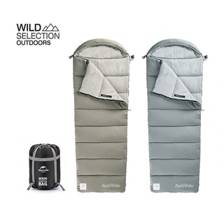 Naturehike Thailand ถุงนอน  NH20MSD02 Envelop washable cotton sleeping bag with hood