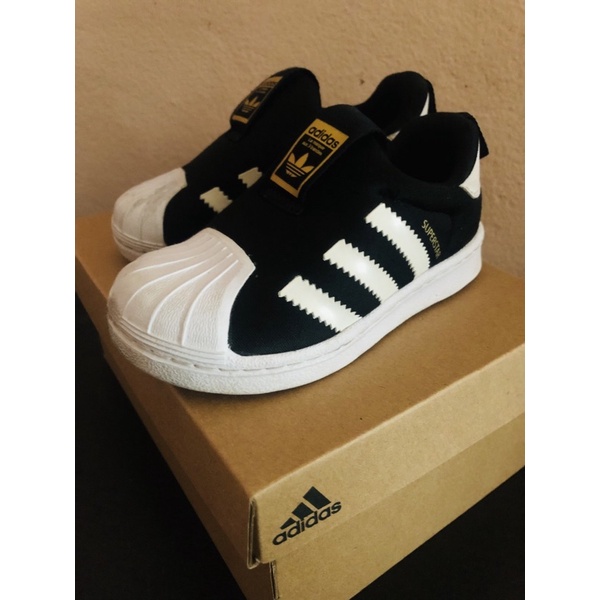 <พร้อมส่ง> รองเท้าเด็กadidas superstar 360 มือสอง