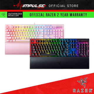 Razer คีย์บอร์ดเกมมิ่ง เมคคานิคอล Blackwidow V3 - สีดํา / ควอตซ์