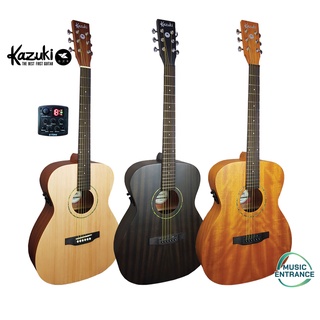 Kazuki Mars Series OM1E | กีต้าร์โปร่งไฟฟ้า ขนาด 40 นิ้ว ทรง Orchestra Model