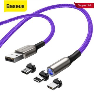 สายชาร์จหัวแม่เหล็ก BASEUS ไม่ต้องถอดหัว รับประกันของแท้100%