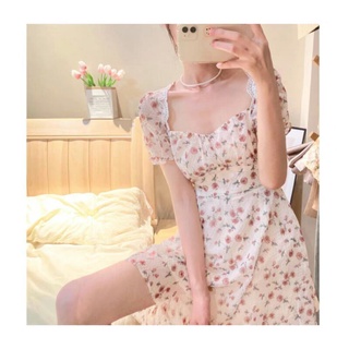 ꔛ 🧚🏻‍️ ⋆｡˚🍰 ꪔ̤̥ ⸝⸝⸝​(pre-order) floral cutie dress - เปิดหลัง

--- size S - XL

♡