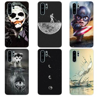 เคส หัวเหว่ย Huawei P30 Pro Case การ์ตูน Soft TPU เคสซิลิโคน โทรศัพท์มือถือ Back Cover