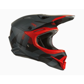 Oneal 3SRS Helmet Vertical V.22 Black Red