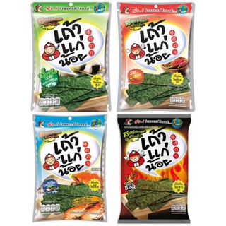 เถ้าแก่น้อย​ 30​ กรัมและ​แบบ28กรัม​ สาหร่ายทอดแผ่น​ seaweed taokaenoi