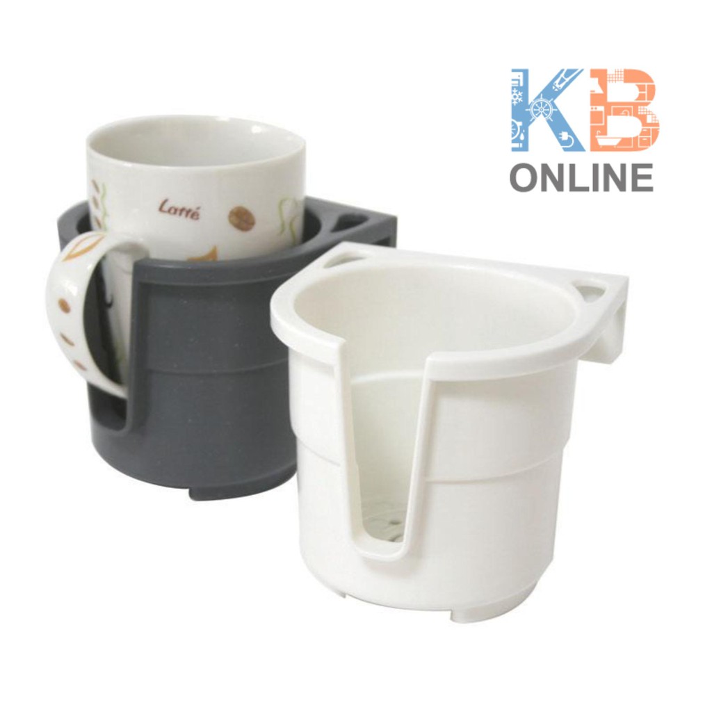 ที่วางเครื่องดื่ม Drink holder 'Store-All' ขนาด 11x11x10ซม. สีเทา Nuovarade - 99232