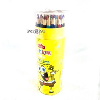 สีไม้ 48 สี MG #QWP34358 SpongBob