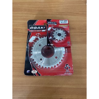 สเตอร์หน้า+สเตอร์หลัง wave100s/wave110i 14-35