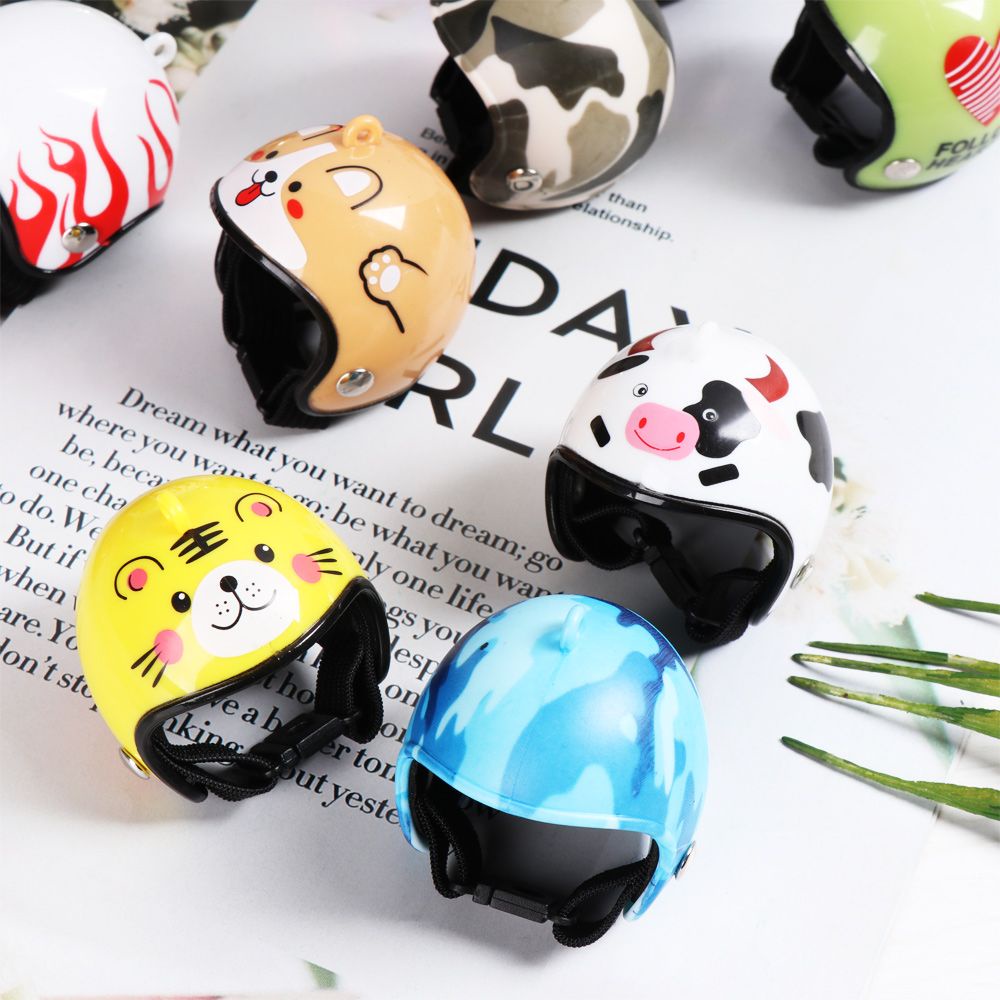 Yola หมวกกันน็อค Abs ป้องกันแสงแดดสําหรับสัตว์เลี้ยงไก่