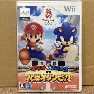 แผ่นแท้ [Wii] Mario &amp; Sonic at the Olympic Games (Japan) (RVL-P-RWSJ)