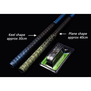 QUIBLO 1.8 M Grip Tape Shock Absorption สําหรับแบดมินตันเบสบอล Bats Windings Over จักรยานจับ Anti-slip Band