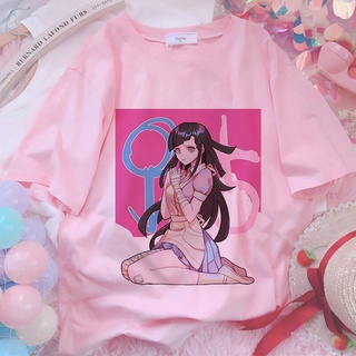 Maglietta con stampa grafica Anime Kawaii donna Harajuku estetica bianca top maglietta Casual 2 E2!