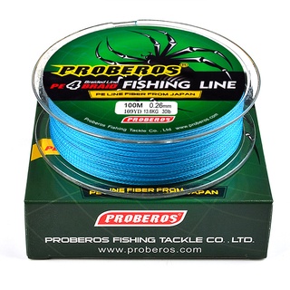 100M Fishing Line 4 Strands Pe Braided Red 10 50 100 Lb Pound Fish Wire Spider String Lake String Carp