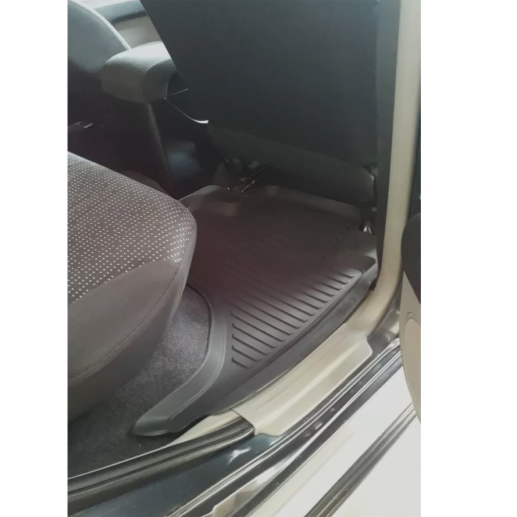 พรมปูพื้นรถยนต์ Mitsubishi Triton ปี 2015-2024 (4ประตู)(ก่อนโฉมปัจจุบัน) พรมรถยนต์ พรมยางยกขอบ - รูปที่ 5