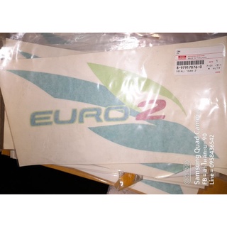 สติ๊กเกอร์ข้างขวา EURO2 RH FVM01 แท้