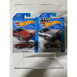 Hot wheels 81 DMC DELOREAN DMC-12 HW CITY SPEED TEAM 33 OF 250 (Red)(Silver)