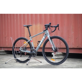 จักรยานเสือหมอบ FORCE Gravel Bike ดิสเบรคน้ำมัน ชุดขับ Retrospec 2x11 sp 700*40C SIZE 46cm, 48CM