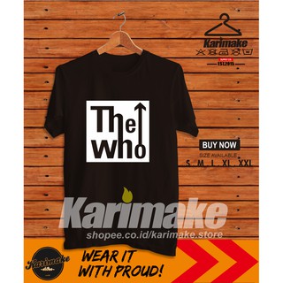 เสื้อยืดผ้าฝ้ายพิมพ์ลายแฟชั่น เสื้อยืด พิมพ์ลาย The Who Band Music สําหรับผู้ชาย