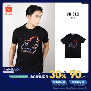 Tee Unisex T-Shirt แขนสั้น เสื้อยืดพิมพ์ลาย Mario ใส่ได้ทั้งผู้หญิง-ผู้ชาย/ รุ่น IA-118 เสื้อคนอ้วน