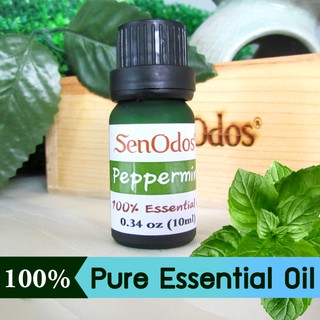 SenOdos น้ำมันหอมระเหยแท้ กลิ่นเปบเปอร์มิ้นต์ หอมอโรม่า Aroma Peppermint Pure Essential Oils