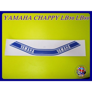 สติ๊กเกอร์ชิปปี้ สี น้ำเงิน -ขาว YAMAHA CHAPPY LB50 White - Blue Sticker