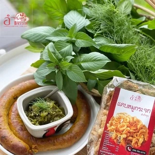 น้ำพริกหนุ่ม (เผ็ดน้อย) น้ำหนักสุทธิ 100 กรัม (อาหาร ของกิน อาหารเหนือ)