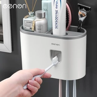 ECOCO ชุดที่เก็บแปรงสีฟันพร้อมแก้วน้ำ ติดผนัง 1-3แก้ว