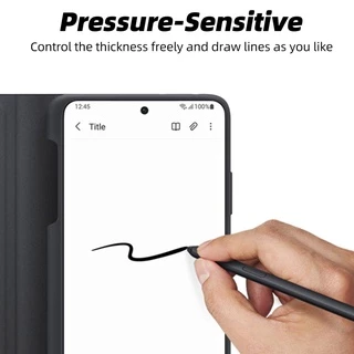 Hdoorlink สำหรับ Samsung Galaxy Tab S7 S6 Lite Stylus ปากกาแม่เหล็กไฟฟ้าที่ไม่มีฟังก์ชั่นบลูทูธ S-Pen