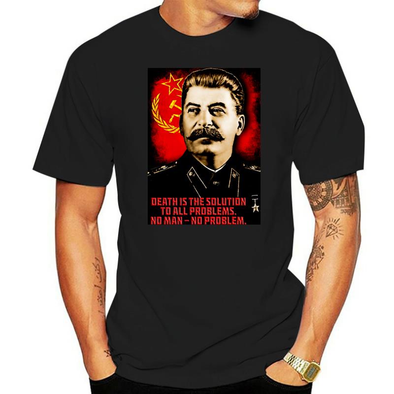 Allied Nations Joseph Stalin Tops T เสื้อ USSR Communest รัสเซียแปลกผ้าฝ้ายผู้ชาย Tee เสื้อ Camisas 