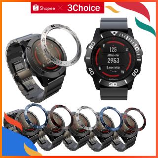 กรอบเคสแหวนสแตนเลสสําหรับ garmin fenix 5x 5x plus 3 hr