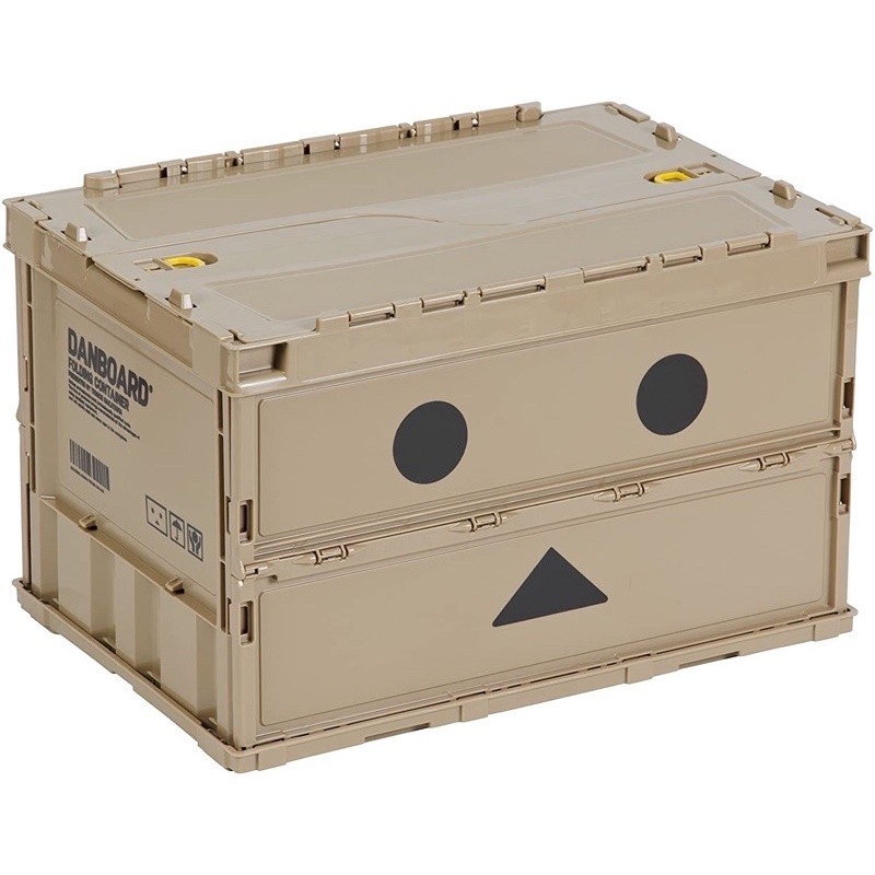พร้อมส่งทันที‼️Danboard Folding Container ขนาด 20/50ลิตร สี Tan MADE IN JAPAN 🇯🇵 (ลังใส่ของอเนกประสงค์)