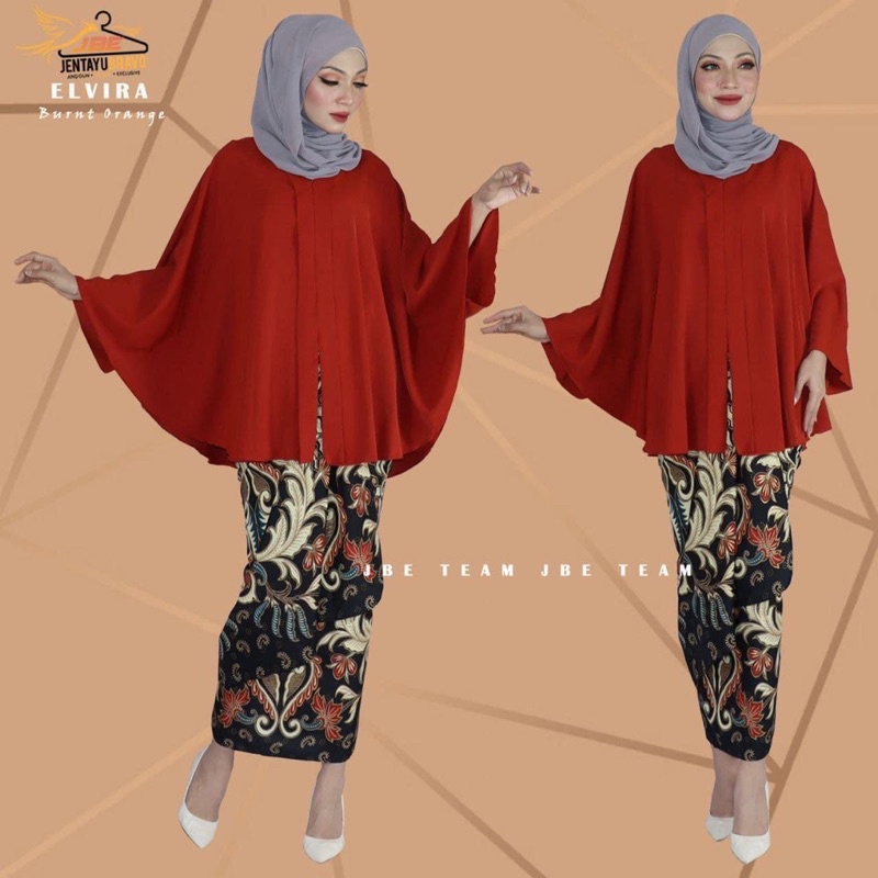 ELVIRA KAFTAN Burnt Orange